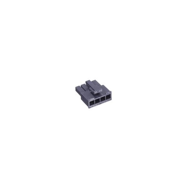 Molex MiniFit Jr Rec Hsg SR V-0 4Ckt Black 46999-0503 - main